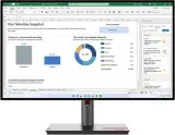 Монитор Lenovo 27" ThinkVision P27h-30 черный IPS LED 6ms 16:9 DVI HDMI матовая HAS Piv 1000:1 350cd 178гр/178гр 2560x1440 60Hz DP 2K USB 7кг Image