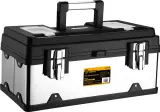 Ящик для инструментов Deko Tool box 23M 23л 1отд. 2карм. серебристый/черный (085-3003) Image