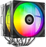 Кулер для процессора ID-COOLING FROZN A620 PRO SE ARGB LGA1700/1200/115X/AM5/AM4 (8шт/кор, TDP 260W, PWM, черный, 6 тепл.трубок + медная база, DUAL ARGB FAN 120mm) RET Image