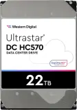 Жесткий диск WD SAS 3.0 22TB 0F48052 WUH722222AL5204 Server Ultrastar DC HC570 512E (7200rpm) 512Mb 3.5" Image
