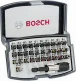 Набор бит Bosch Extra Hard (2607017319) универсал. (32пред.) для шуруповертов Image