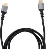 Кабель аудио-видео Digma HDMI (m)/HDMI (m) 2м. позолоч.конт. черный (D-HDMI-V2.0-2M) Image