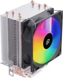 Устройство охлаждения(кулер) Оклик OG-CPC130FRGB-1 RGB Soc-AM4/1151/1200 черный 3-pin 18-23dB Al+Cu 130W 453gr Ret Image