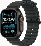 Смарт-часы Apple Watch Ultra 2 2024 A2986 49мм OLED корп.черный титан Ocean band рем.черный разм.брасл.:130-200мм (MX4P3LW/A) Image