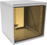 Шкаф коммутационный Suprlan (05-1206) настенный 12U 600x600мм пер.дв.стекл направл.под закл.гайки 70кг RAL 7035 535мм 26.22кг 620мм Image