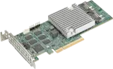 Контроллер Supermicro AOC-S3916L-H16IR-O 16-port/12Gb/s/240 SATA/SAS drives/ RAID (0/1/5/6/10/50/60)/8GB DDR4 on-card cache/SlimSASx8 Image