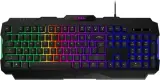 Keyboard MSI FORGE GK100, Wired, RGB lighting, Anti-ghosting Capability, Black Image