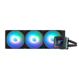 Zalman CPU Liquid Cooler 360mm, ARGB, LCD Display, black Image