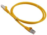 Патч-корд LANMASTER LSZH FTP кат.6A, 0.5 м, желтый Image