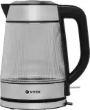 Чайник электрический Vitek VT-7017 1.8л. 2200Вт прозрачный корпус: стекло Image