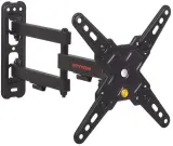 Кронштейн для телевизора Arm Media MARS-8 черный 20"-43" макс.25кг настенный поворотно-выдвижной и наклонный Image