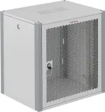 Шкаф коммутационный Sysmatrix (WP 6609.730 ) настенный 9U 600x600мм пер.дв.перфор. 2 бок.пан. 60кг серый 20кг IP20 Image