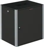 Шкаф коммутационный Sysmatrix (WP 6409.920 ) настенный 9U 600x450мм пер.дв.металл 2 бок.пан. 60кг черный 17кг IP20 Image