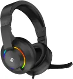 Наушники с микрофоном Оклик HS-L315G черный 1.8м накладные USB оголовье (2007552) Image