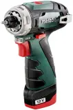 Дрель-шуруповерт Metabo Powermaxx BS Basic Set аккум. патрон:быстрозажимной (кейс в комплекте) (600080710) Image