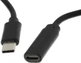 Кабель-удлинитель Buro USB Type-C (m) USB Type-C (f) 2м (BU-EXT-TYPEC-2M) черный Image