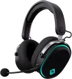 Наушники с микрофоном GMNG GG-HS405W черный/черный мониторные BT/Radio/3.5mm оголовье (1899873) Image