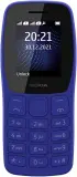 Мобильный телефон Nokia 105 Dual SIM TA-1416 синий моноблок 2Sim 1.77" 120x160 Series 30+ GSM900/1800 Protect MP3 FM microSD Image
