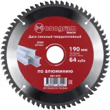 Диск пильный по дер. Monogram 087-249 d=190мм d(посад.)=30мм (циркулярные пилы) (упак.:1шт) Image