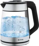Чайник электрический Vitek VT-1176 2л. 2200Вт разноцветный корпус: стекло Image