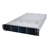 Сервер ASUS RS720A-E12-RS12 2U, 2x SP5 (LGA 6096), 24 DIMM DDR5, 12x 3.5”/2.5" (4NVMe/SAS* + 4NVMe/SATA/SAS* + 4SATA/SAS* hs), 2x M.2 slot 2280, 2x10Gbe RJ45, 8 slots PCIe 5.0, 1x OCP 3.0, 2x2600W Image