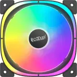 Вентилятор для корпуса PcCooler EF120 ARGB 120х120x25 черный 4-pin 25.7дБ (F3-L120BKAM1-GL) Ret Image