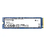 Kingston SSD 4TB NV3 M.2 2280 NVMe Gen4x4 R6000/W5000MB/s MTBF 2M 1280TBW Retail 1 year Image