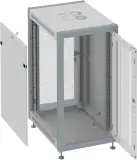 Шкаф коммутационный Sysmatrix (SL 6615.733) напольный 15U 600x600мм пер.дв.перфор. задн.дв.перфор. 800кг серый 37кг IP20 Image