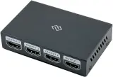 Сплиттер аудио-видео Digma DHSP-v1.4x4 HDMI (f)/4xHDMI (f) черный Image