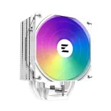 ZALMAN CNPS9X PERFORMA PLUS ARGB WHITE, 120mm FAN, 4 HEAT PIPES, 4-PIN PWM, 600-2000 RPM, 29.7DBA MAX, HYDRO BEARING, FULL SOCKET SUPPORT Image