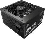 Блок питания Montech ATX 650W APX 650 80 PLUS WHITE (20+4pin) APFC 120mm fan 6xSATA Cab Manag RTL Image