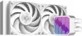 Система водяного охлаждения ID-Cooling DX240 Max Soc-AM5/AM4/1200/1700/1851 белый 4-pin 32.5dB Al+Cu 300W Ret (DX240 MAX WHITE) Image