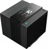 Устройство охлаждения(кулер) Deepcool Assassin IV VC Vision Soc-AM5/AM4/1200/2066/1700/1851 черный 4-pin 29.3dB Al+Cu LCD 300W 1780gr Ret (R-ASN4-BKNVMD-G) Image
