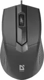 Мышь Defender Optimum MB-270 черный оптическая 1000dpi USB 2but (52270) Image