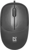 Мышь Defender Datum MS-980 черный оптическая 1000dpi USB для ноутбука 2but (52980) Image