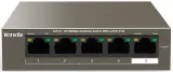Коммутатор Tenda TEF1105P-4-63W (L2) 5x100Мбит/с 4PoE 58W неуправляемый Image