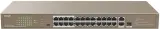 Коммутатор Tenda TEF1126P-24-250W (L2) 24x100Мбит/с 2x1Гбит/с 1SFP 24PoE 230W неуправляемый Image