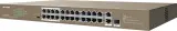 Коммутатор IP-Com F1126P-24-250W (L2) 24x100Мбит/с 2x1Гбит/с 1xКомбо(1000BASE-T/SFP) 1SFP 24PoE 230W неуправляемый Image