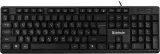 Клавиатура Defender Daily Hb-162 черный USB Multimedia (45162) Image