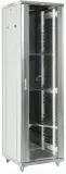Шкаф серверный Rexant (04-4268-211) напольный 42U 600x800мм пер.дв.стекл металл 2 бок.пан. направл.под винты 800кг серый 230град. IP20 сталь Image