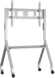 Стойка для телевизора Kromax OMEGA-12 серебристый 32"-120" макс.80кг напольный Image