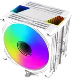 Устройство охлаждения(кулер) Bloody BD-AC230-ARGB1 ARGB Soc-AM5/AM4/1151/1200/2066/1700 белый 4-pin 22-32dB Al+Cu LCD 230W 715gr Ret (BD-AC230-ARGB1-WH) Image