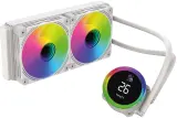 Система водяного охлаждения Bloody BD-LC240ARGB2 ARGB Soc-AM5/AM4/1151/1200/2066/1700 белый 4-pin 22-35dB Al+Cu 260W 1100gr Ret (BD-LC240ARGB2-WH) Image
