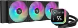 Система водяного охлаждения Deepcool LQ360 ARGB Soc-AM5/AM4/1200/1700/1851 черный 4-pin 38.71dB Al LCD 350W 1840gr Ret (R-LQ360-BKLSMW-G-1) Image
