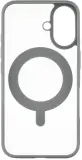 Чехол (клип-кейс) uBear для Apple iPhone 16 Clip 360 with MagSafe серый (CS438GR61RG-I24M) Image