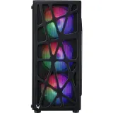 Formula V Line MANA BLACK, ATX, TYPE-C*1, USB2.0*1, USB3.0*1, FRONT 3x120mm FRGB, REAR 1x120mm FRGB Image