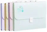 Папка-портфель Deli Colorful EF613 13 отдел. A4 полипропилен ассорти Image