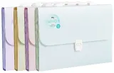 Папка-портфель Deli Colorful EF614 13 отдел. A4 полипропилен ассорти Image