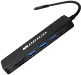 ORIGO Док-станция USB-C, 3xUSB 3.0, 1xUSB-C/PD 3.0, 1xHDMI, слот SD/TF/microSD Image
