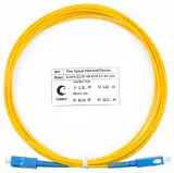 Cabeus FOP(s)-9-SC-SC-3m Шнур оптический simplex SC-SC 9/125 sm 3м LSZH Image